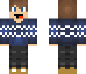 awesome blue skin