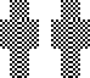 checker board man