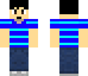 blue shirt