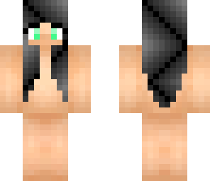 black haired skin base