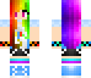 rainbow girl