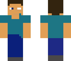 steve and herobrine
