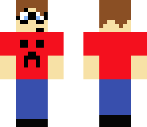 sonicfan207 in a creeper tee