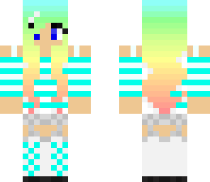 rainbow girl