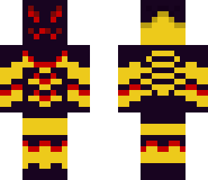 purple and yellow alien