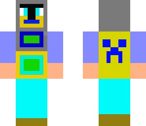 awesome guy with creeper cape 2