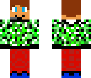 creeper skin sweater