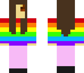 rainbow girl