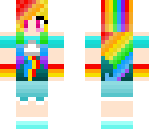 rainbow dash skin