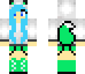 green sonic girl