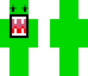 cute green monster