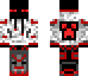 cool enderman red