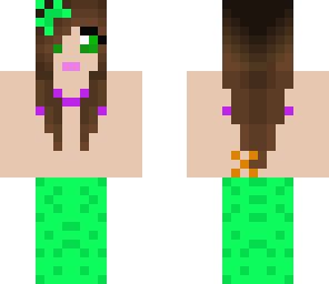 brunette mermaid