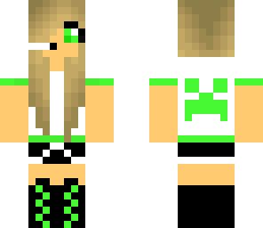green creeper girl