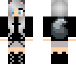 silver wolf girl