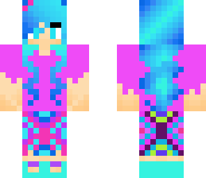 ocean girl in pink