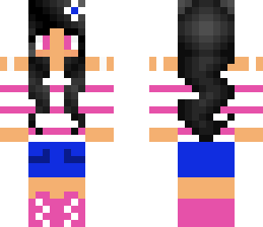 cute black haired girl