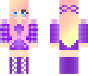 purple girl edited