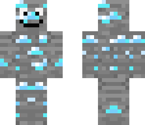 diamond ore with face