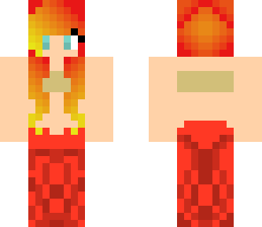 firey mermaid