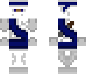bluesilver ninja white