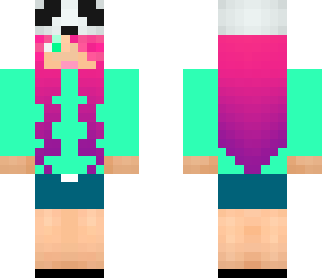 panda hat girl