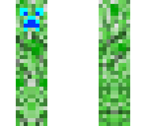 creeper with blue eyes