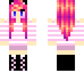 pretty anime girl