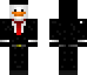 suited penguin
