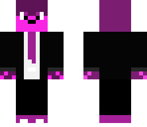purple wolf in suit