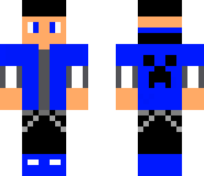 blue teenager