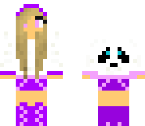 cute girl panda