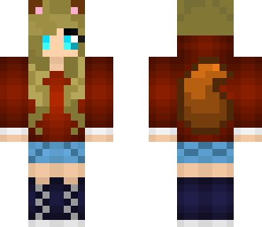 edited fox girl