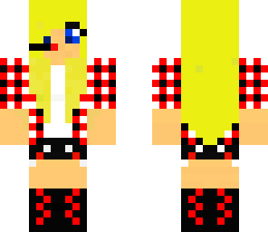 red gamer girl