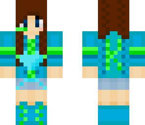 blue braid girl xd