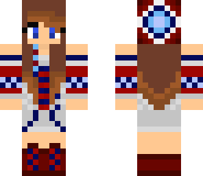 patriotic girl