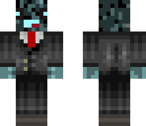 random in a suit