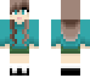 casual light brown hair girl