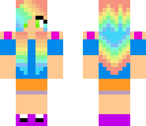 rainbow girl