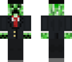tuxedo creeper with hat