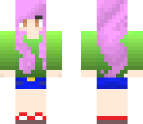 purple girl