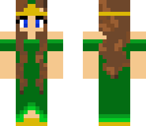 princess dark green