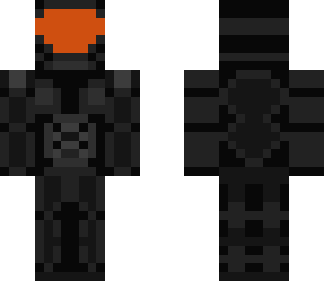 black grey halo guy
