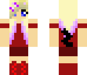 red cat girl