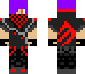 gamer purple hair