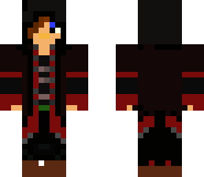 wolfboy29 in black assassin robes