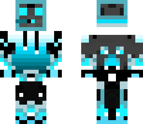 blue head set slime