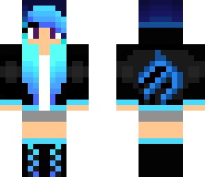 blue monster girl