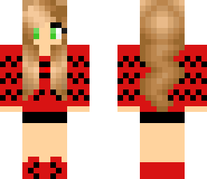 red sweater girl