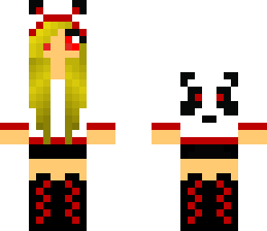vampire panda-blonde